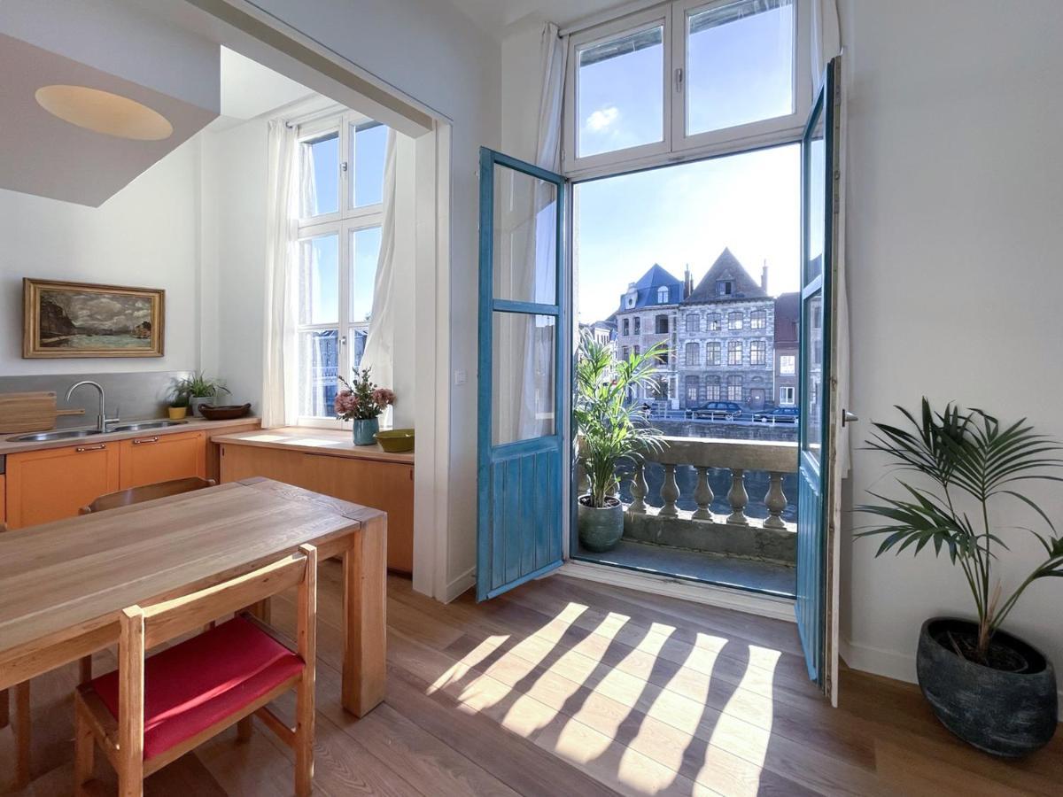 Appartement Spacieux & Calme Avec Vue Sur L'Escaut Tournai Exteriér fotografie